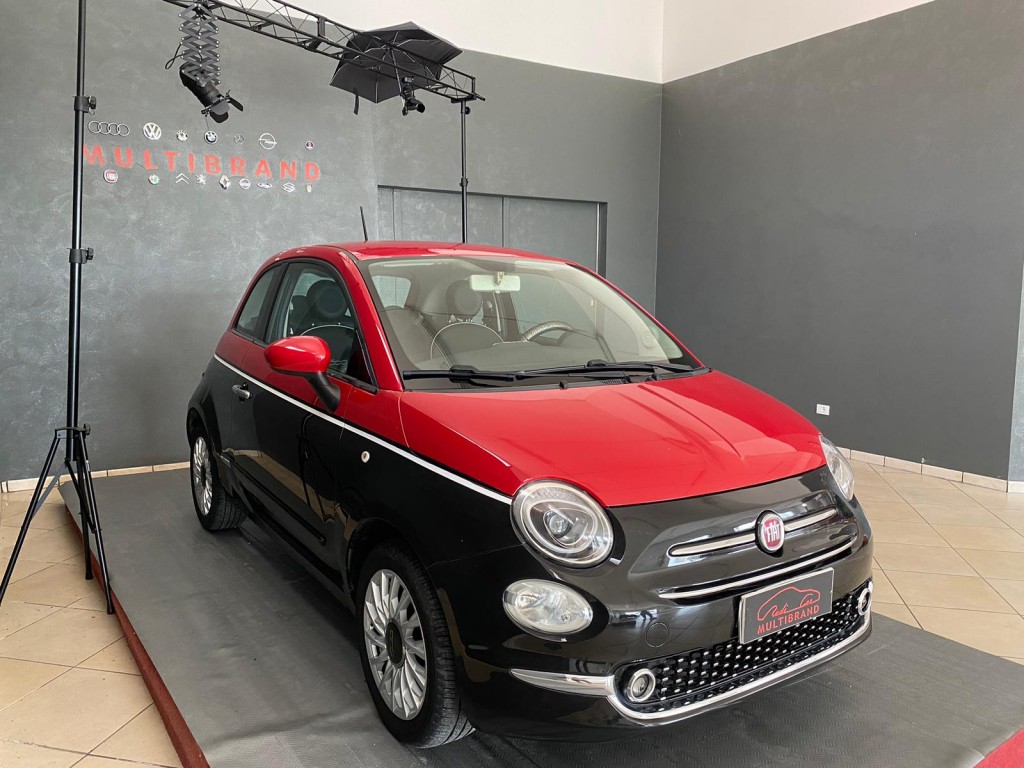 Fiat 500 1.2 Lounge With Black/Red limited edition