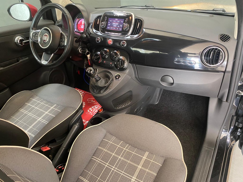 Fiat 500 1.2 Lounge With Black/Red limited edition