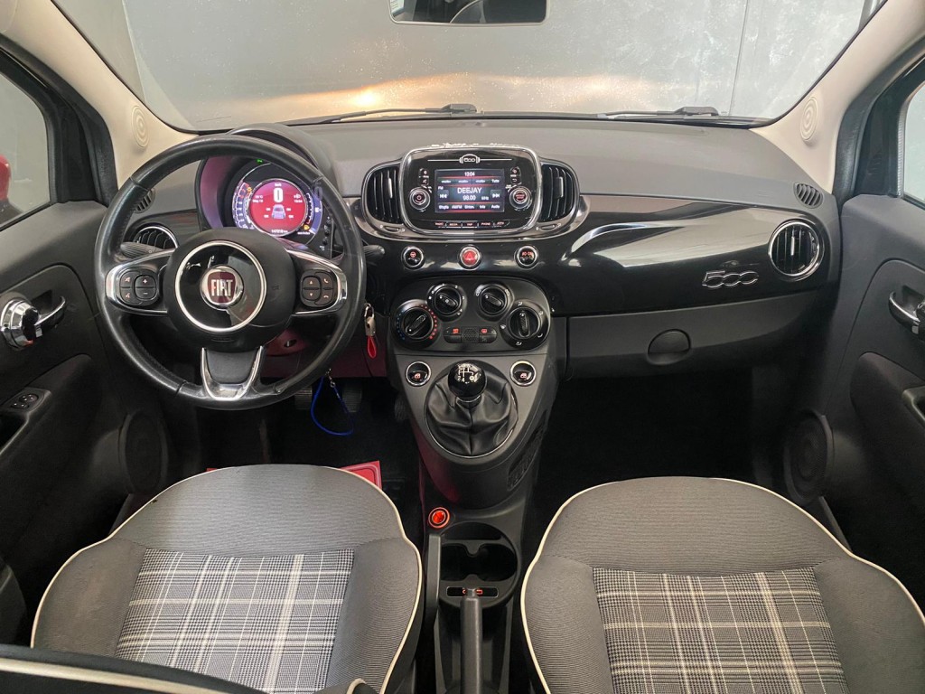 Fiat 500 1.2 Lounge With Black/Red limited edition